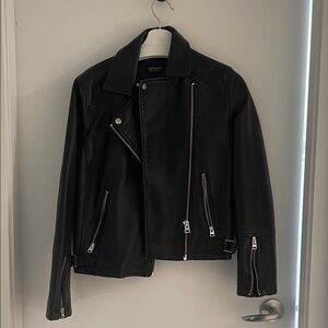 Topshop Faux Leather Jacket